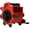 Red#9, variant on 3-Speed Heavy-Duty Air Mover - Compact 1600 RPM Floor & Carpet Dryer for Basements & Garages