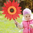 thumbnail image 6 of BAOQIN Garden Tools Clearance sale ! Sunflower Lawn Wind Garden Party Wind Garden Lawn Windmill Decoration Outdoor De (Red), 6 of 8