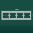 thumbnail image 1 of 86 Type Switch Socket Wall Panel Decorative Frame Cover Wall Switch Bottom Box White Grey PC Switch Surround Plate, 1 of 3