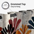 thumbnail image 5 of Tchckioa Abstract Art Blackout Curtains for Bedroom,52x96 Inch Privacy Protection Grommet Window Drapes,2 Panels, 5 of 8
