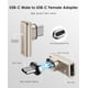 thumbnail image 5 of Adaptador Magtame Magnético de Ángulo Recto USB C 240W 40Gbps 4K, 5 of 7