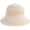 Beige, variant on Hollow-Out Topless Visor Cap, Cotton Wide Brim Sun Hat for Outdoor Sports