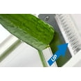 thumbnail image 4 of Urban Trend 6511216 Mistral Mini Mandoline Trancheuse Plastique &amp; Acier Inoxydable - Blanc &amp; Vert, 4 of 4