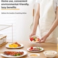 thumbnail image 5 of 50Pc 225Ml Disposable Bowl Grade Household Round Paper Bowl Barbecue Picnic Set Outdoor Disposable Degradable/【50 Paper Bowls】225Ml Food Grade Disposable Bowl Food Grade, 5 of 7