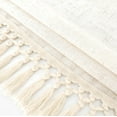 thumbnail image 6 of DriftAway Boho Tassel Kitchen Valance for Windows Farmhouse Linen Blend Kitchen Curtains Rod Pocket Curtains Rustic Short Curtain Tier Curtain for Living Room Bedroom Bathroom 52x18 Inch Light Linen, 6 of 9