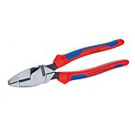 UPC: 0843221000462 | Knipex Linemans Pliers 9-1/4 Ergonomic Handle 09 02 240 SBA