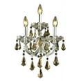 thumbnail image 2 of Elegant Lighting Maria Theresa 22" 3 Light Royal Crystal Wall Sconce, 2 of 2