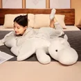 thumbnail image 4 of Juguete de Peluche de dragón suave para niños, Animal de Peluche, alas voladoras grandes, almohada de tiro de dinosaurio, muñeca de decoración del hogar, regalo de cumpleaños1915, 4 of 5