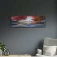 thumbnail image 6 of Luxe Metal Art 'Mountain Fuji Japan' by Luxe Portfolio, Metal Wall Art, 36"x12", 6 of 9