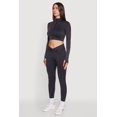 thumbnail image 4 of Womens Seamless Mineral Wash Crop Track Jacket, 4 of 5