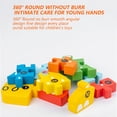 thumbnail image 3 of Rompecabezas para niños pequeños Zhivalor Juguetes educativos 3 juegos de rompecabezas de madera de animales, 3 of 6