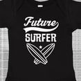 thumbnail image 4 of Inktastic Surfing Future Surfer Boys or Girls Baby Bodysuit, 4 of 5