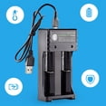 thumbnail image 3 of 18650 de litio USB Ranura doble para ventilador pequeño, Equipo de sonido Accesorios inteligentes 3.7 Voltios Carga rápida, 3 of 8