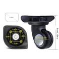 thumbnail image 4 of 1Pair Luggage Wheels Suitcase Replacement Wheel Roller Hardware Repairing Kit, 4 of 8