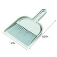 thumbnail image 3 of TACILIP Plastic Mini Besom and Dustpan,Mini Cleaning Brush with Dustpan Set Desktop Cleaning Accessories Cleaning Supplies, Gifts for Her, 3 of 6