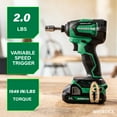 thumbnail image 3 of Metabo HPT 18V Impact Drills 4-Piece Tool Set Kit, KC18DEX4, 3 of 11