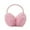 Pink1#, variant on Women's Warm Earmuffs Solid Color Winter Ear Protection Ear Warmers Plushes Earmuffs Comfortable to Wear Prevents Ears from Freezing in Cold Weather​