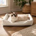 thumbnail image 7 of Leodye 1PCS Water Repellent Fabric Pet Bed with Anti-Slip Dots, All Season Sleeping Mat fors and Small s -19.69x15.75x3.94in, 7 of 7