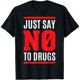 thumbnail image 1 of Playera Retro "Solo Di No a las Drogas" - T-Shirt Anti Drogas para Mujer, 1 of 7