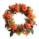 thumbnail image 2 of Guirnalda de calabaza de otoño de 12 pulgadas para colgar en la pared, accesorio de foto, guirnalda Floral, decoración verde para Halloween, granja, BLESIY Corona de otoño, 2 of 7