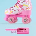 thumbnail image 3 of Patines Barbie ajustables de 12 a 2 tallas para niñas, 3 of 6