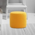 thumbnail image 6 of Foot Rest Stool Sofa Tea Stool Seat Chair, Stable Footstool Bench, Small Cylinder Stool for Apartment Entryway Nursery Bedroom Living Room yellow, 6 of 8
