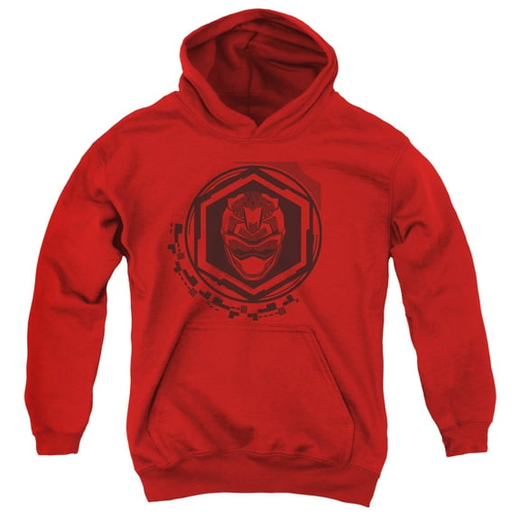 Power Rangers Red Ranger Youth Pullover Hoodie Sweatshirt Red
