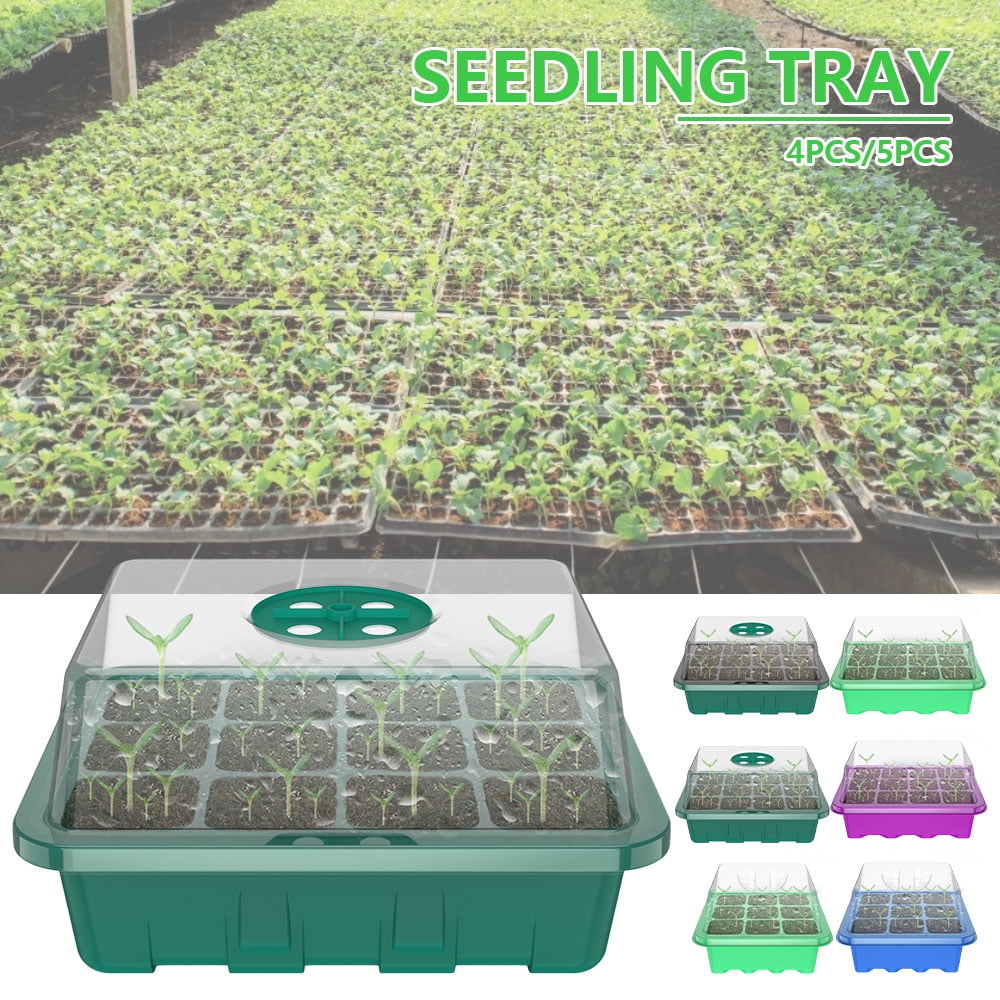 9 Hole Plant Seed Grow Box Insert Propagation Nursery Seedling Starter Tray ZP 