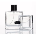 thumbnail image 3 of Atomizador de perfume CHAO grande de vidrio rellenable pulverizador negro 3,4 oz (100 ml), 3 of 3