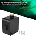 thumbnail image 4 of Aluminum Coolant Overflow Reservoir Tank Universal for Engine 2.5L Capacity Black, 4 of 7