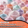 thumbnail image 3 of GOODTAKE Rose Gold Mica Powder | Pure Natural | Epoxy Resin Color Pigment | Non-Toxic | Mica Powder for Resin, Soap Making, Candle Making, Bath Bomb, Slime Pigment (Rose Gold, 2 oz), 3 of 9