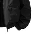 thumbnail image 4 of Jackets for Men, Men's Casual Stand Collar Lightweight Jacket, Lightweight Full Zip Front, Breathable Fabric, Packable for Travel Daily Wear, 4 of 4
