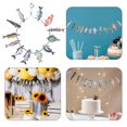 thumbnail image 4 of Decoraciones para fiestas de jubilación, guirnalda con temática de pesca, bandera de pesca divertida, pancarta rústica de feliz cumpleaños, decoraciones para fiestas de cumpleaños, 4 of 7