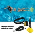 thumbnail image 3 of Résistance à la Natation Parachute Rotation Résistance à la Natation Réglable Ensemble Matériel Phréatique Équipement d'Entraînement Sportif Jaune, 3 of 6