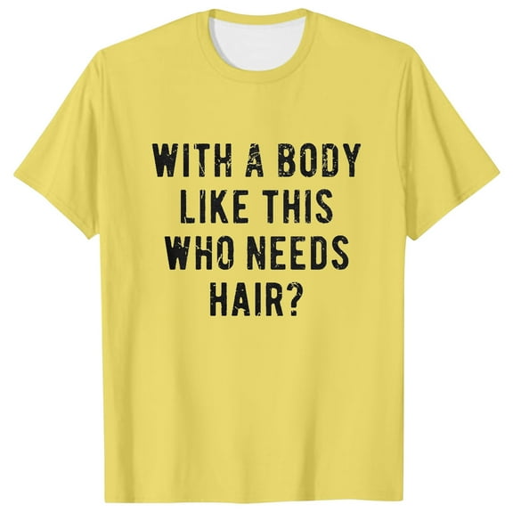 Men Summer Tops Mens Dark Long Sleeve Slim Shirt Slipper Men Shirts Long Sleeve Scrub Tee Neck Exercise Classic T Striped Shorts Mens Exercise Clothes under Shirt With A Body Yellow S