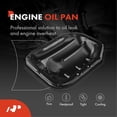 thumbnail image 2 of A-Premium Lower Engine Oil Pan Replacement for Toyota Yaris 2007-2014 Echo 2000-2005 Prius Prius C Scion xA xB, 2 of 8