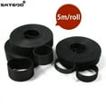 thumbnail image 1 of 5m/roll Cable Ties Reusable Loop Bundle Self Adhesive Black Nylon Strap Organizer Clip Wire Holder Management Fastening Tape width 20mm 25 rolls, 1 of 5