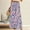 Purple, variant on ZHENHONG Casual Pants for Women Womens Wide Leg Palazzo Pants Boho Floral 2025 Summer Beach Culottes Flowy Casual Trousers For Vacation