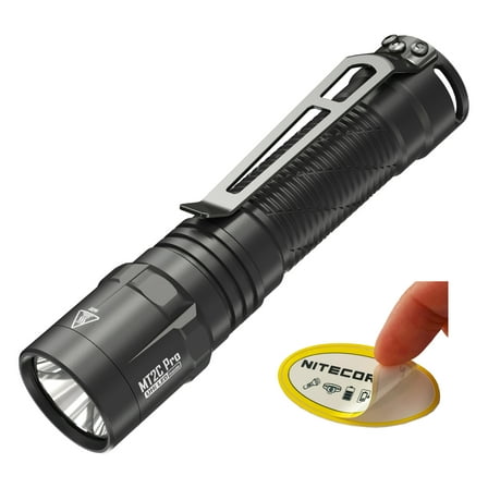 Nitecore MT2C Pro 1800 Lumen Rechargeable EDC Flashlight   Nitecore Sticker