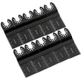 thumbnail image 2 of 12/15 Pack Saw Blades Metal Wood Oscillating Multitool Quick Release Saw Blades Oscillating Tool Blades  Multitool Saw Blades for Cutting Wood Plastic, 2 of 10
