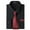 Black/Red, variant on HISDERN Mens Solid Dress Shirt Long Sleeve with Matching Tie & Handkerchief Set Button Down Shirts