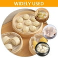 thumbnail image 7 of Tripumer 10 Pcs Cotton Steamer Liners Yarn Steamer Cloth Cotton Mesh Mat Pad for Home and Restaurant Dumplings Baking Cooking Tool, 7 of 7