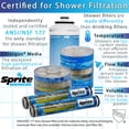 thumbnail image 3 of Sprite Hoc High Output Replacement Shower Filter Cartridge, Blue, 3 of 3