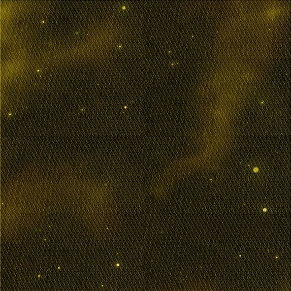 Ahgly Company Indoor Square Patterned Night Black Area Rugs, 7' Square