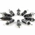 thumbnail image 2 of K-KED 30pcs Wholesale Snowflake Stone Pendants Hexagonal Pillar Pendulum Necklaces, 2 of 7