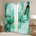 thumbnail image 2 of Manfei Marble Watercolor Blackout Curtains Set of 2 (52x84 Each) for Boys Girls,Stone Pattern Window Curtains,Abstract Gradient Curtains and Drapes,Lightweight Room Decor, 2 of 6