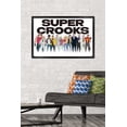 thumbnail image 2 of Netflix Super Crooks - Lineup Wall Poster, 22.375" x 34" Framed, 2 of 6