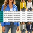 thumbnail image 3 of Admvng Womens Lightweight Windproof Jacket Zipper Pocket Casual Outdoor Travel Wind Coat, 3 of 8