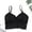 Black, variant on TAGOLD Womens Plus Size Bra,Woman's Comfortable Lace Breathable Bra Underwear No Rims