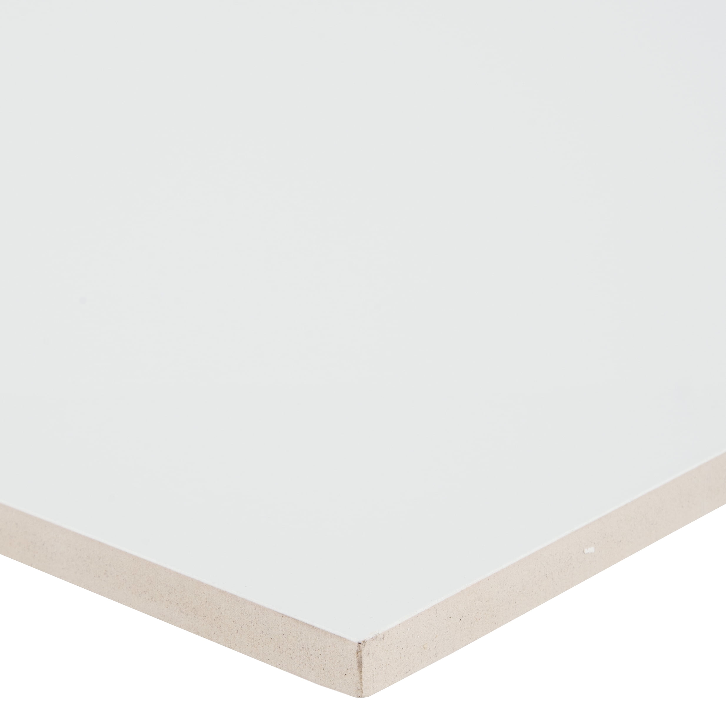 Dymo White Glossy 12 in. x 24 in. Glazed Ceramic Wall Tile (16 sq. ft ...